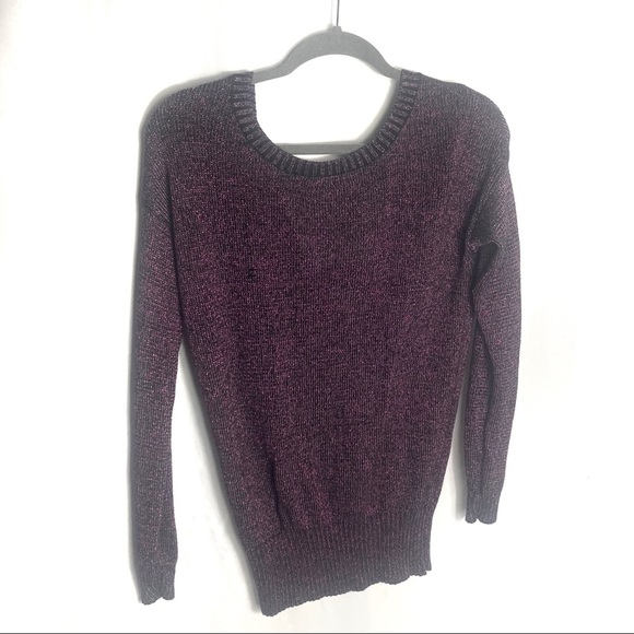 Metallic purple sweater - Picture 2 of 6